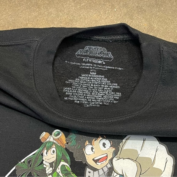 My Hero Academia Plus Ultra Graphic Sweater Sweatshirt - Picture 5 of 9